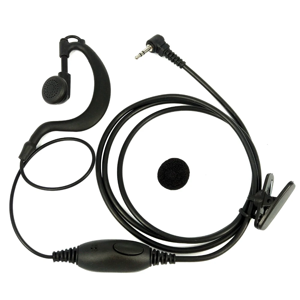 2.5mm Earhook Earpiece for Motorola Walkie Talkie 7