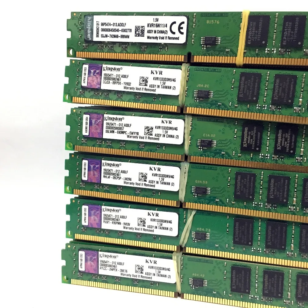 Kingston ПК оперативной памяти Memoria модуль для рабочего стола, DDR2 DDR3 1 Гб 2 ГБ 4 ГБ PC2 PC3 667 МГц 800 1333 МГц 16005 667 800 1333 1600 8 Гб