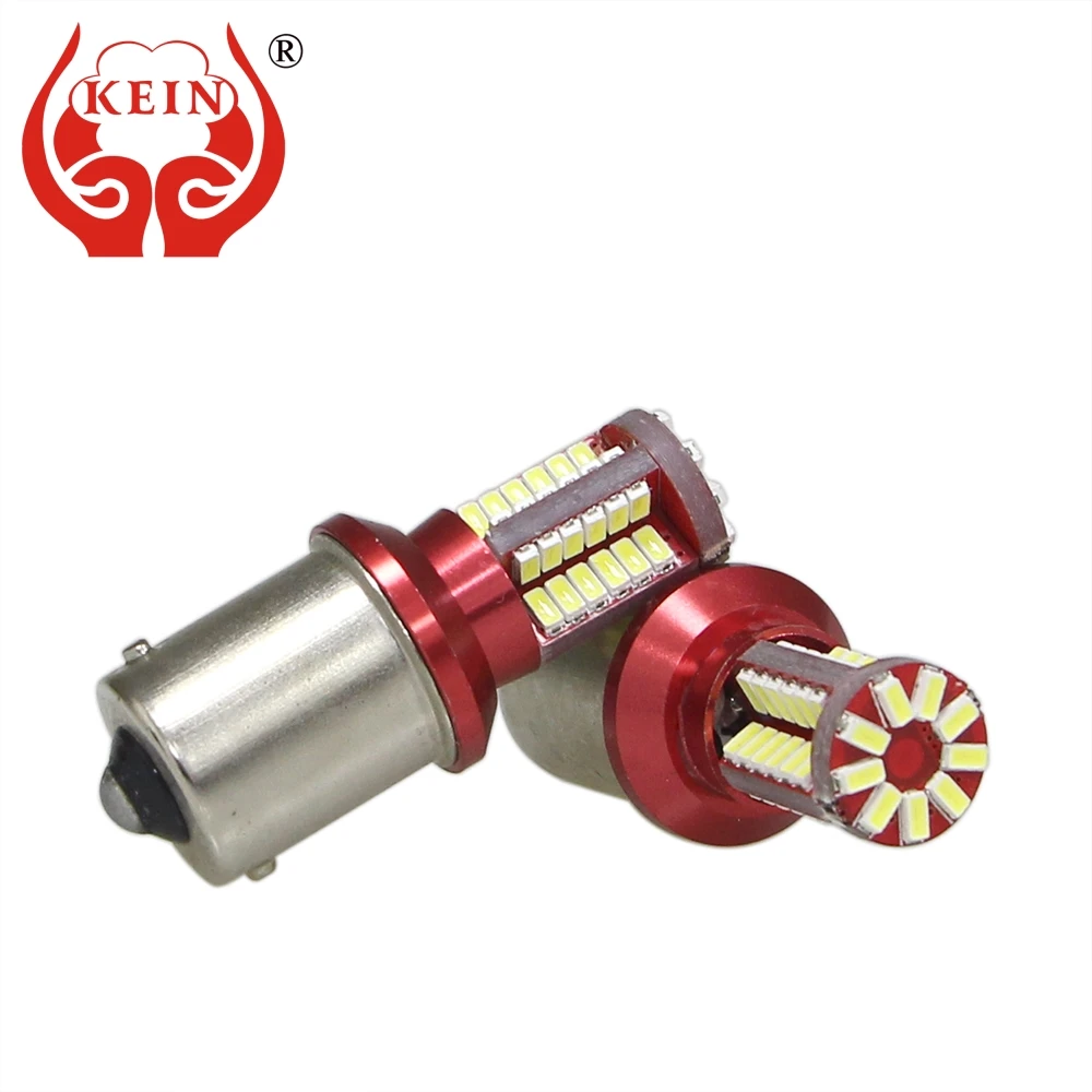 

KEIN 2PCS 57SMD P21W BA15S 1156 P21/5W Reverse Bulb car led BAY15D 1157 Brake T20 7440 W21W 7443 W21/5W Backup Tail Light Lamp