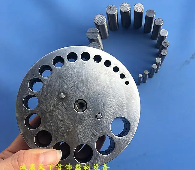  Haute Qualité BIJOUX EN MÉTAL OUTIL Bijoutiers Ensemble de Coupe-Disque avec 17 pièces Meurt outils