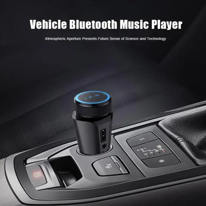 Автомобильный Bluetooth MP3 музыкальный плеер Зарядное устройство fm-передатчик Aux аудио выход приемник LSMK99