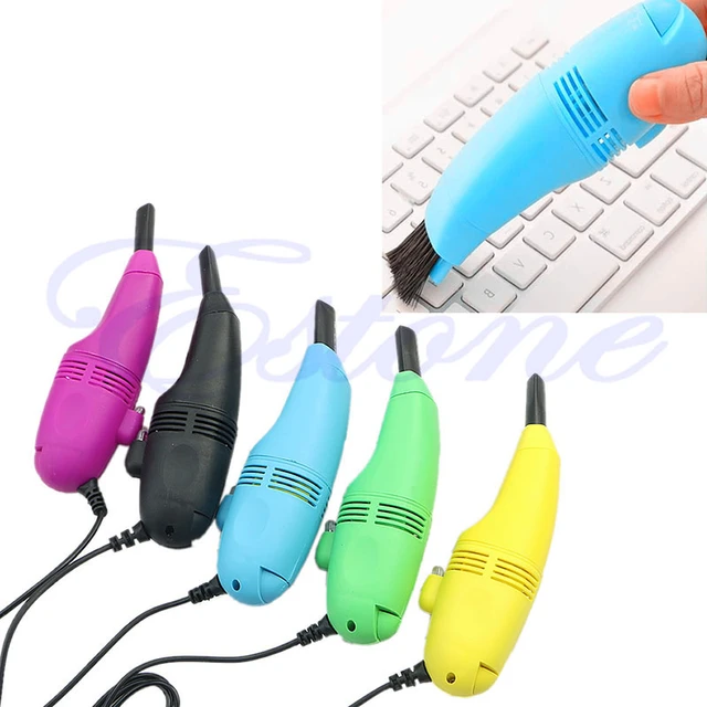 MINI COMPUTER ASPIRAPOLVERE tastiera USB kit pulizia polvere PC laptop S6R4  EUR 4,17 - PicClick IT