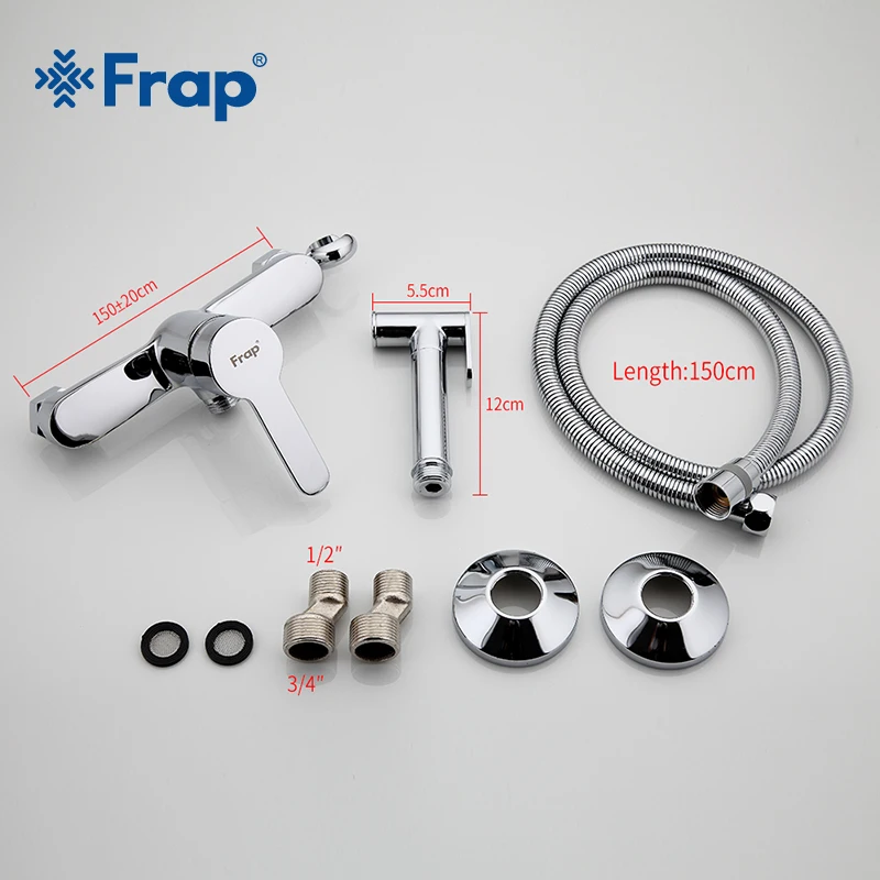 Frap Bidet Faucets Brass Bathroom Shower Tap Bidet