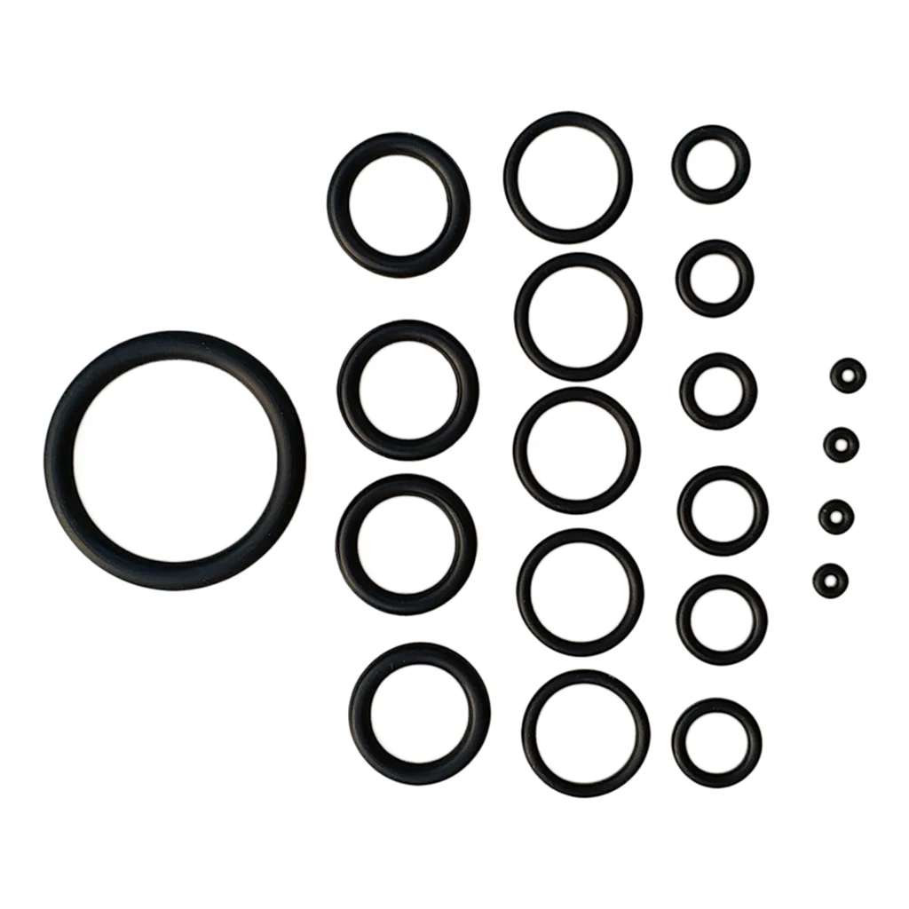 20 Pieces Scuba Diving O Ring Kit With Case For Dive Underwater Sports BCD Tank Hose Regulator Repair Replacement Accessories