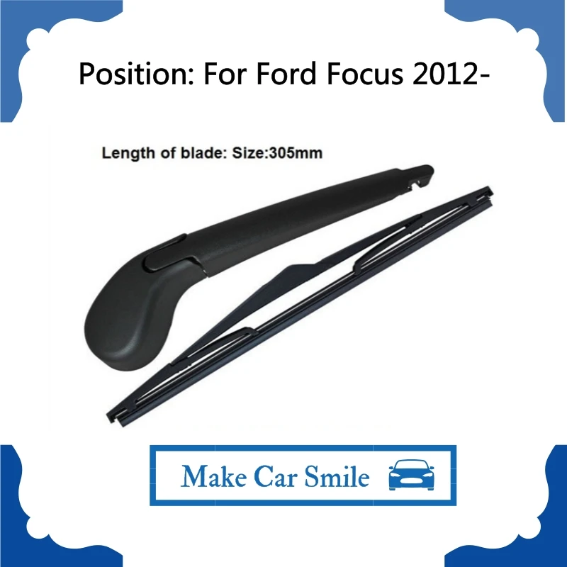 For Ford Focus Rear Wiper Arm with Blade 2012+,OECV6Z17526Carmarm