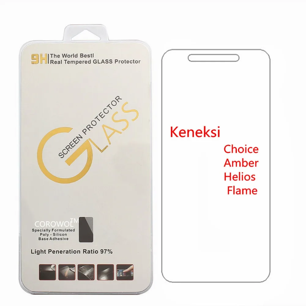 9H 2.5d Защита экрана для Keneksi Choice Amber Helios пламя закаленное стекло для Keneksi Amber Передняя стеклянная пленка для телефона
