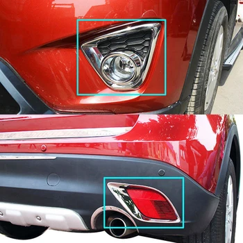 

Professional Fog Cover For Mazda CX-5 CX5 Chrome Rear Universal 2013 New Newest