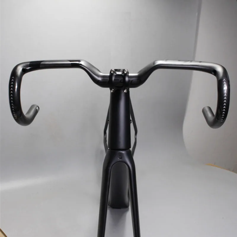 

2018 New carbon fiber carbon fiber highway bicycle thighed handle carbon handlebar road bike handlebar 400 420 440MM