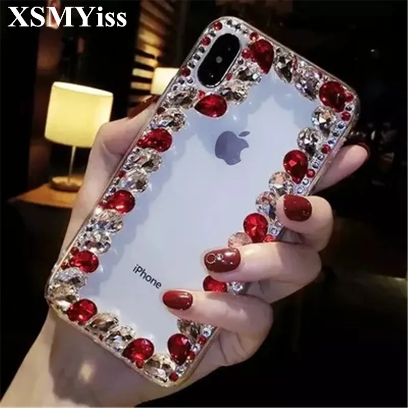 For Huawei P8 P9 P10 P20 P30 PLUS LiTE Mate10 20 Pro Lite Luxury Bling Rhinestone Case Diamond Cover Fundas Coque de telephone |