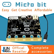 BBC micro:bit nRF51822 KL26Z Bluetooth 16kB RAM 256kB Flash Cortex-M0 Pocket-sized Computer for kids beginners learn python JS