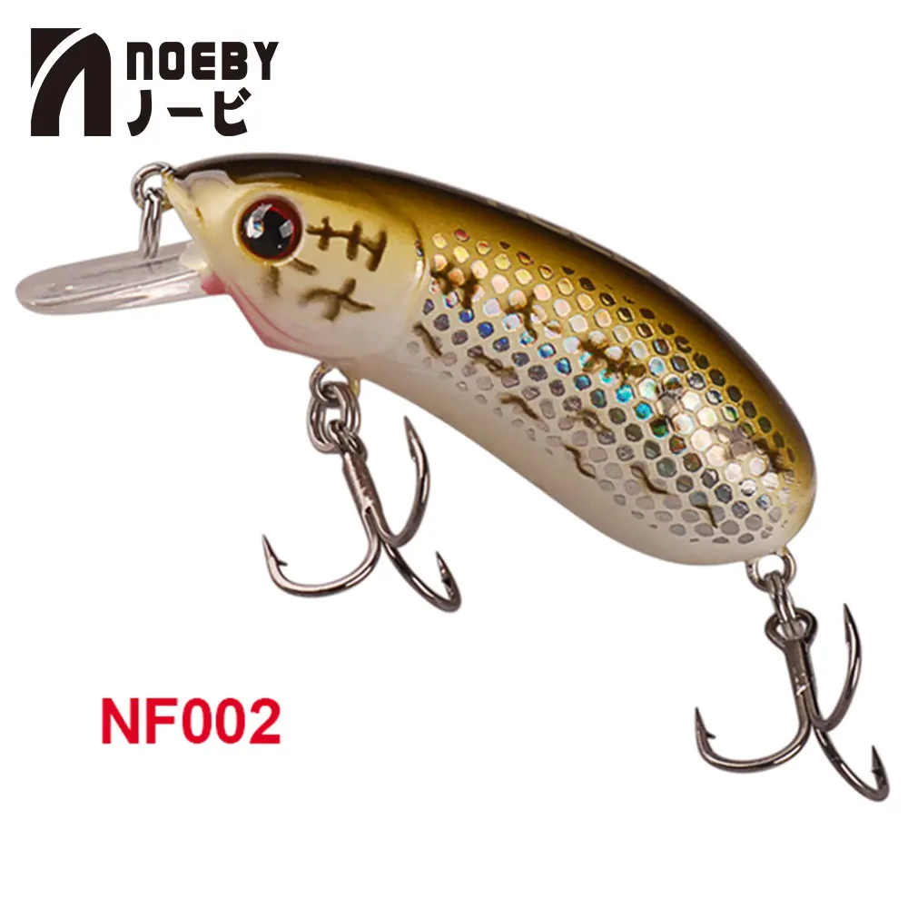 NOEBY Fishing Lures NBL9111 Minnow Lure 55mm 10.5g PVC Hard Baits Lifelike Swimbait Sea Wobblers Tackle Pesca Sinking | Спорт и