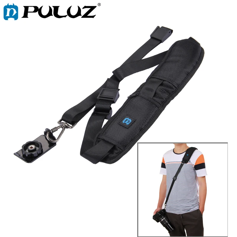 PULUZ Quick Release для SLR/DSLR Камера с противоскользящим мягкий коврик нейлон одного плеча