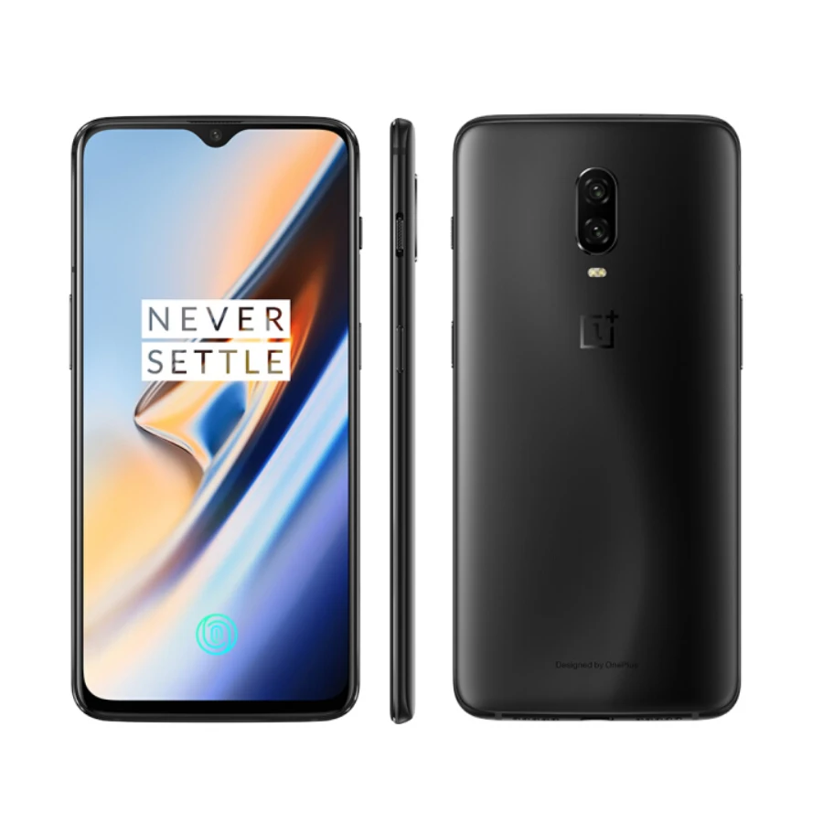 Мобильный телефон с глобальной версией Oneplus 6T A6013, 8 ГБ, 128 ГБ, Восьмиядерный процессор Snapdragon 845, 6,41 дюймов, Android, сканер отпечатков пальцев, 3700 мАч, NFC, смартфон