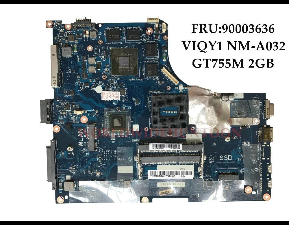 Высокое качество VIQY1 NM A032 для Lenovo Ideapad Y510P материнская плата ноутбука FRU:90003636 HM86 PGA947