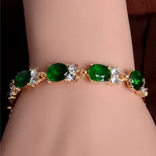 MISANANRYNE модные женские туфли/Дамская золотой цвет цепи австрийского хрусталя браслеты и ювелирные изделия