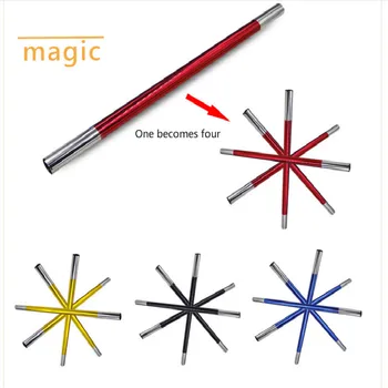 

Multiplying Wand(Multi Color,50cm) Professional Magicians Magic Split Wand Magic Tricks Stage Gimmick Props Accessories