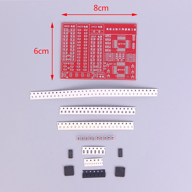 Практика сварки печатной платы пайки умения обучение новичков DIY Kit электронный комплект