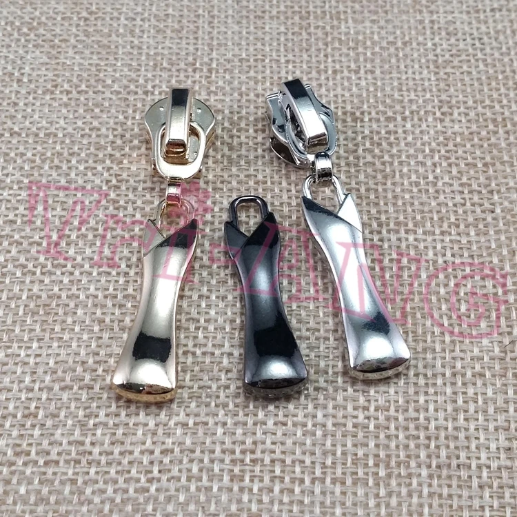 20pcs/lot, 5 Zipper Sliders w/ Exquisite Dress Shape Pullszipper