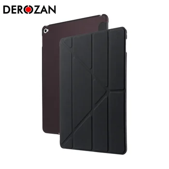 

Multi-fold Tablet Case For iPad Air 2 iPad 6 Cases Flip PU Leather Bumper For Apple iPad Air 2 Air2 iPad 6 iPad6 9.7 Cover Coque