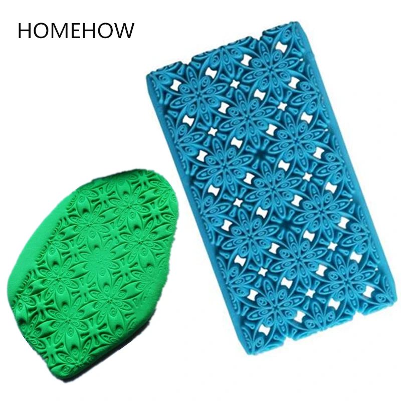 1PC/Lot Upgrade Bigger Flower Petal Cookie Stamper 15.2*8.2*3 cm Paste Cake Decorating Tools Pressing Baking Mold | Дом и сад