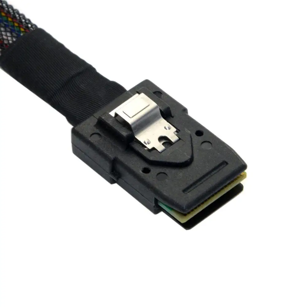 Chenyang Mini SAS 4i SFF-8087 36pin цель SAS 4,0 SFF-8654 4i 38pin кабель хоста 50 см