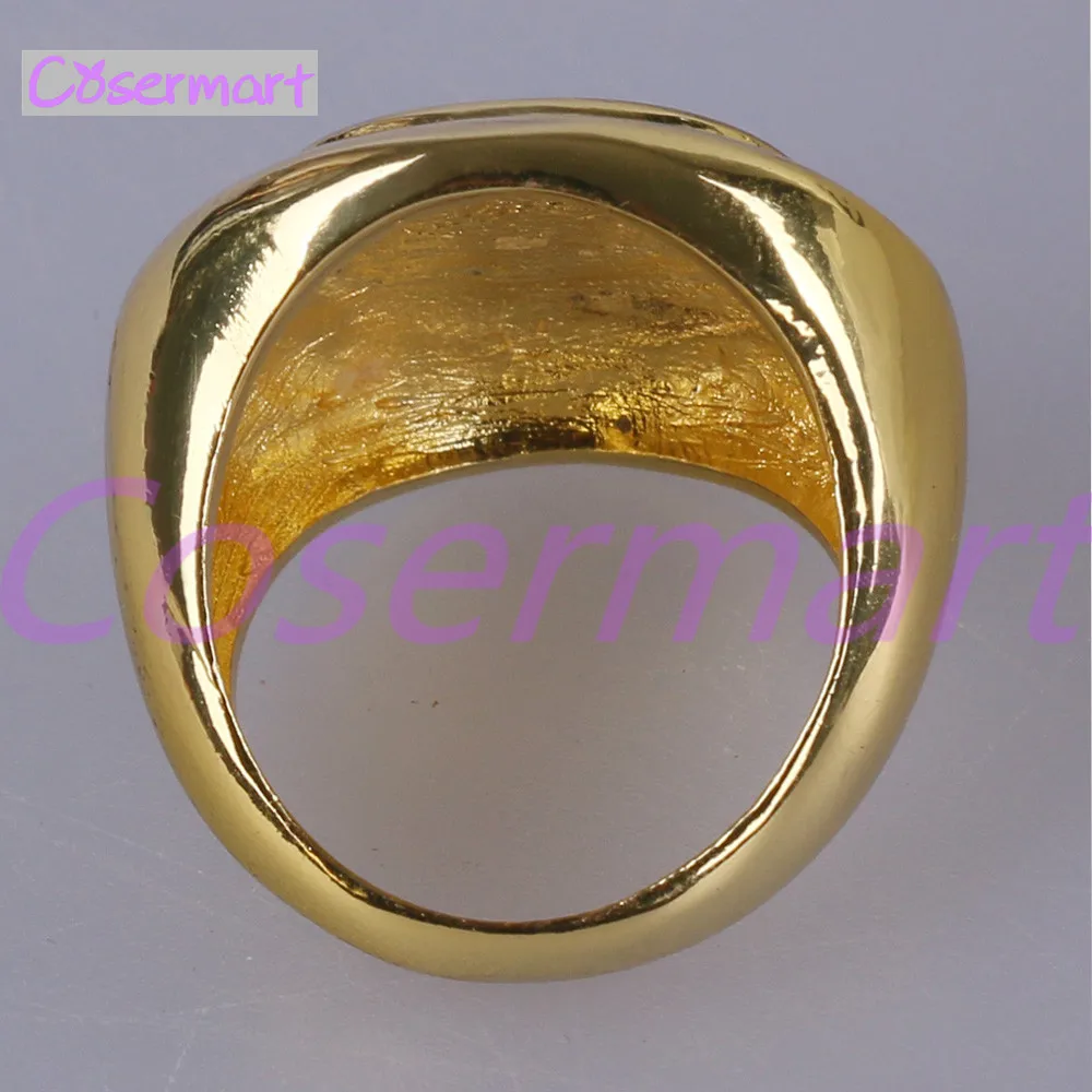 Cos American TV series Legion Accessories Cosplay Ring Mental Gold Rings Wearable Halloween Party (11)