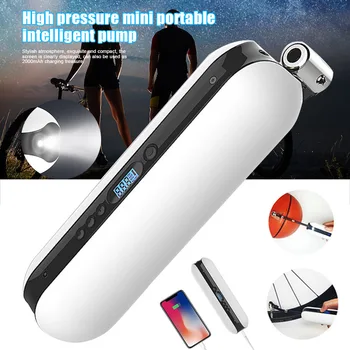 

Hot Portable Air Compressor Mini Inflator Electric Pump for Car Cicycle Tires Bike 150PSI Air Pump BX