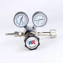 High Pressure Oxygen Nitrogen Argo Hydrogen Regulator Valve A-1H Pressure Reducer 15Mpa Pressure Adjustment Range 0~1.2Mpa