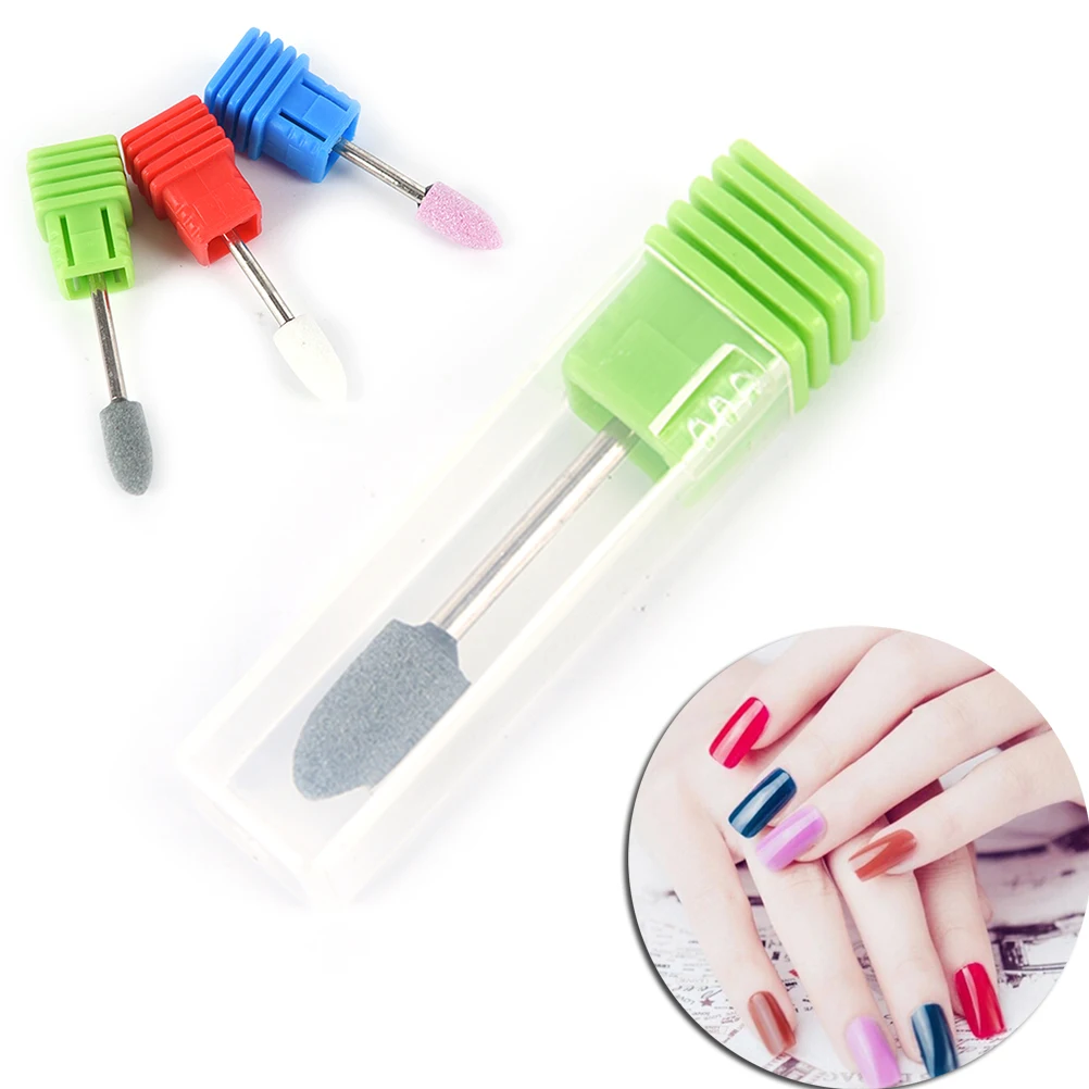 Buy Nail Art Tool Shank Grinding Head Nail Drill Bit
