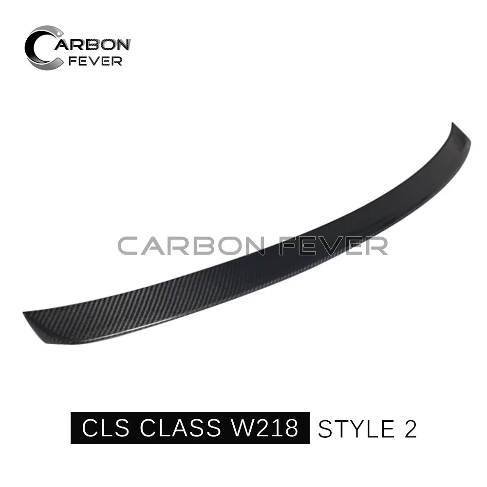 Для Mercedez CLS W218 задний спойлер на багажник из углеродного волокна 2012-IN CLS 280 CLS300 CLS350 CLS500 CLS550