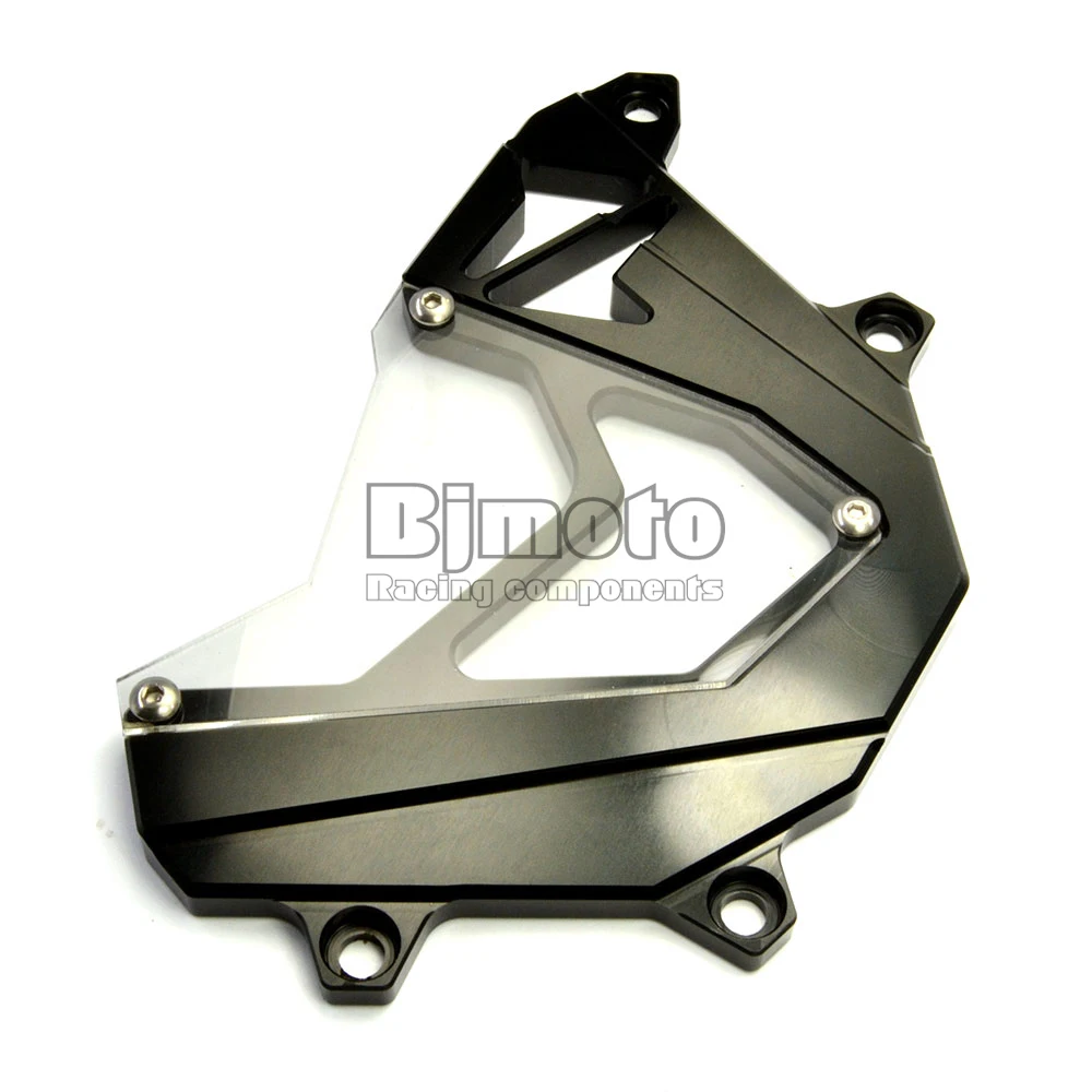 

FSC-KA002-BK Motorcycle Front Sprocket Cover Panel Left Engine Guard Chain Cover Protection Black For Kawasaki Z800 2013-2015