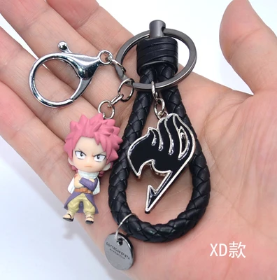 

Anime fairly tail cosplay costume fairly tail keychain key bag charm pendant hang chain keychain wands