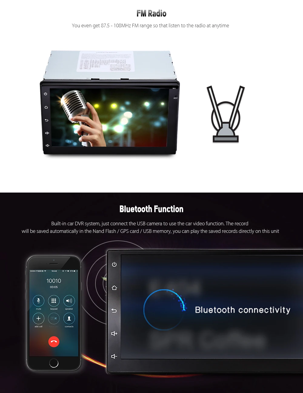 Best Zeepin 2din 7 Inch Touch Screen Android Car Multimedia Player Built In GPS Camera Available High Guality 10 Best Zeepin 2din 7 Inch Touch Screen Android Car Multimedia Player Built In GPS Camera Available High Guality 10