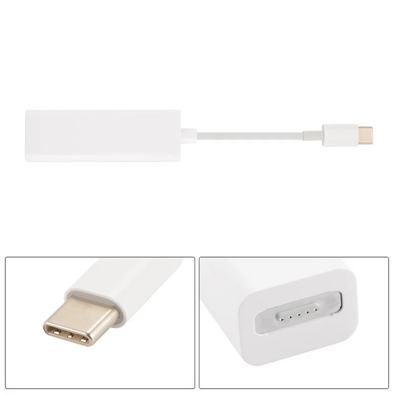 Белый USB C Тип-C PD для Magsafe2 зарядный адаптер конвертер для Macbook Pro AC1407