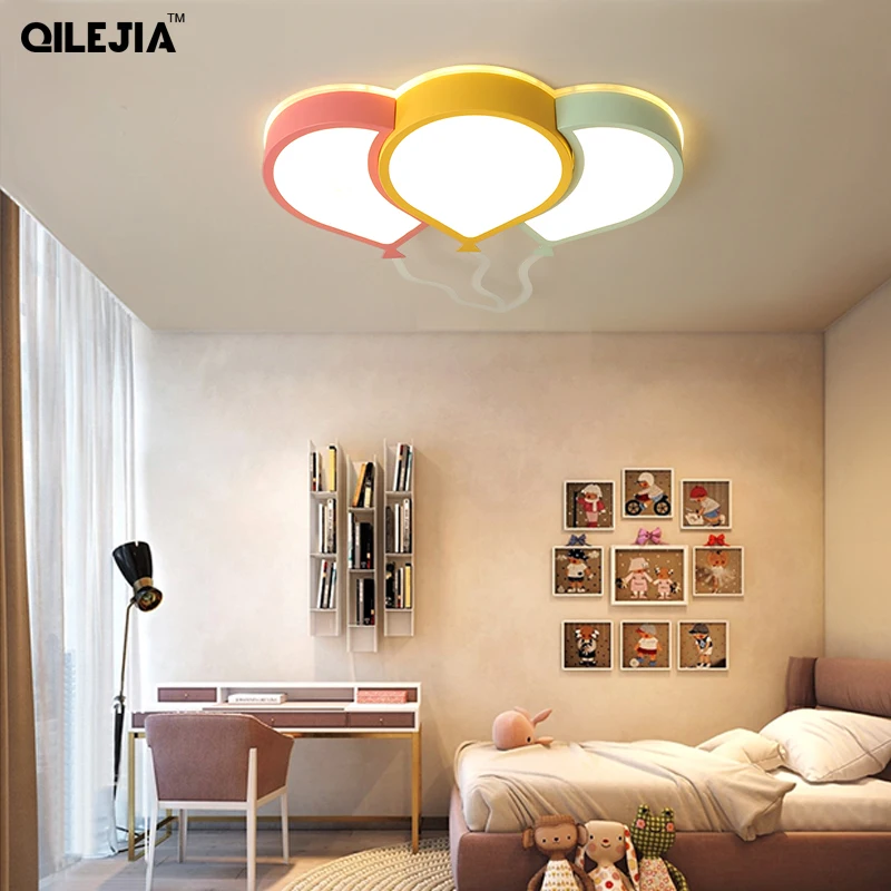 

Ceiling lamp Nordic bedroom LED ceiling lamp modern boys and girls princess children room lamps