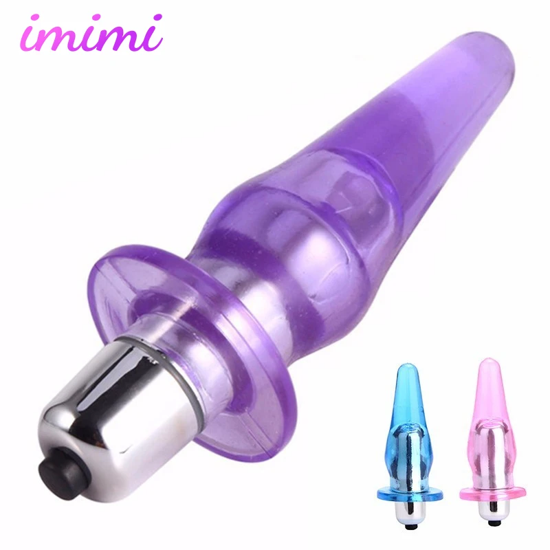 Mini Anal Vibrator Butt Plug Clitoris Stimulator Bullet Sex Toys for Man and Woman Dildo Masturbation Adult Products |
