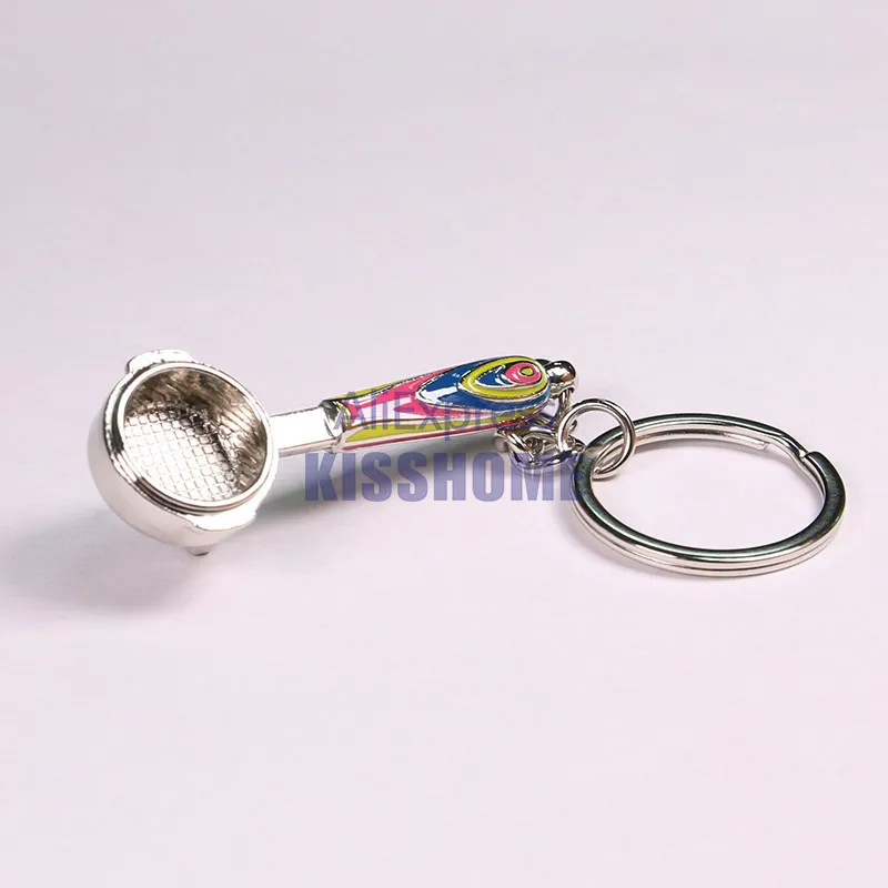 سبائك الزنك سدادة قهوة مقبض المفاتيح المحمولة كيرينغ Coffeeware أدوات تعزيز الهدايا باريستا اسبريسو مستلزمات قهوة