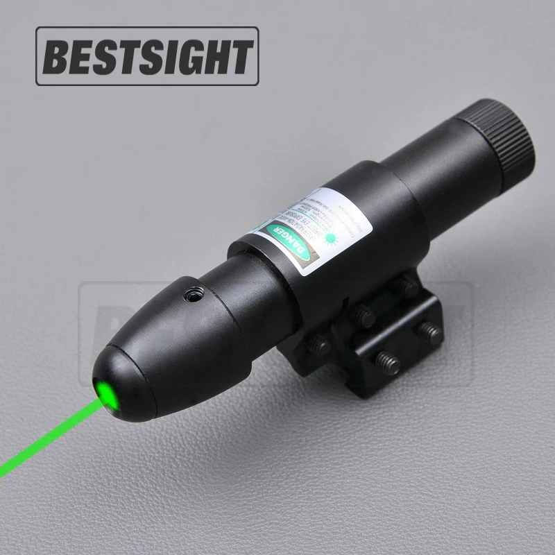 Tactical Green Red Dot Laser Pointer Presenter Pen Aiming Sight For