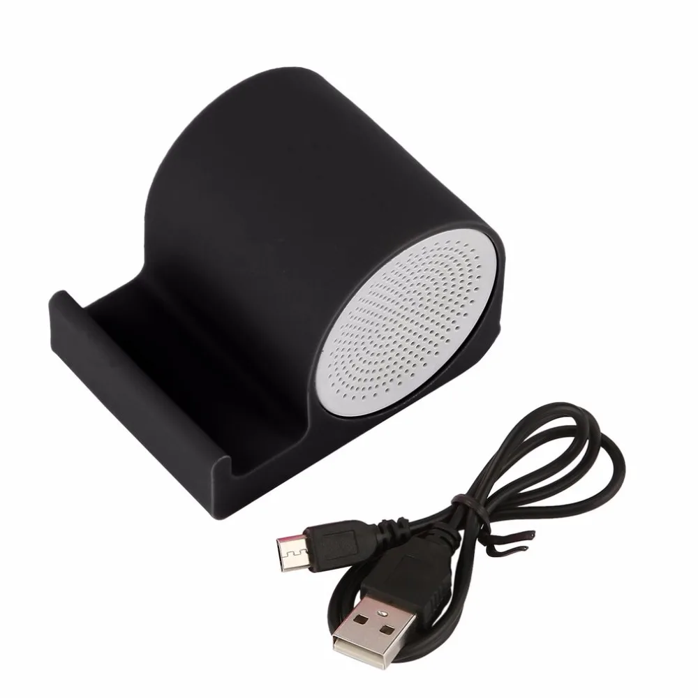 

Portable Wireless Handsfree Phone Bracket Mini Bluetooth Speaker Phone Holder Mount Stand Desktop Cradle for Smartphones