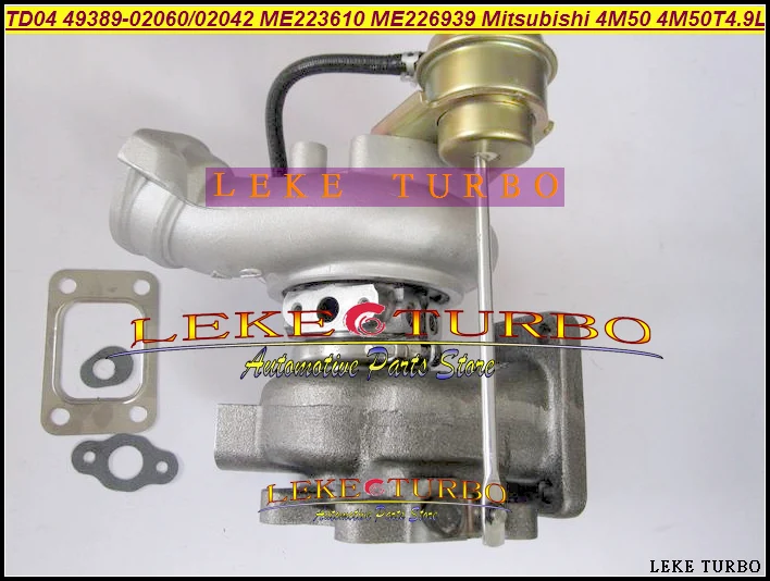 TD04 TD04-4 49389-02060 49389-02042 ME223610 ME226939 Turbo For Mitsubishi Truck 4M50 4M50T 4.9L Diesel Oil cooled (2)