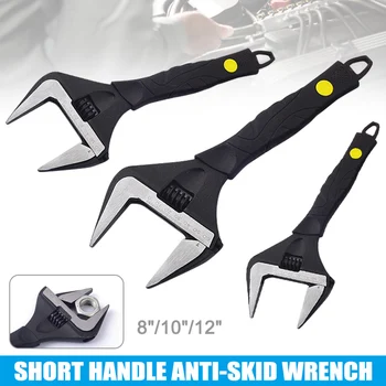 

Adjustable Opening Wrench Spanner Household Bathroom Water Pipe Repairing Tools CLH@8