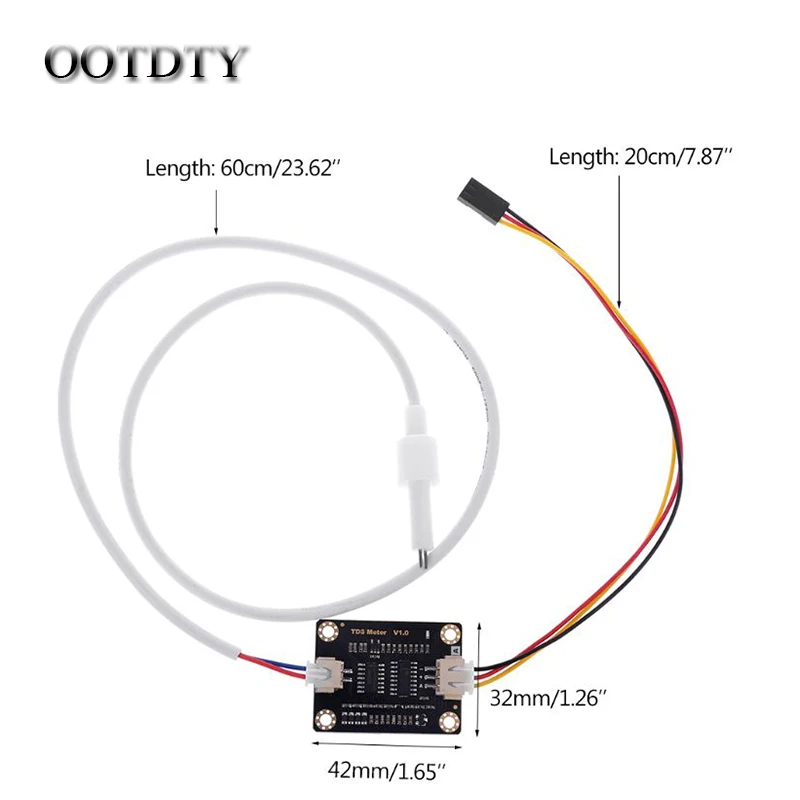 Аналоговый датчик TDS проводимости Воды Для Arduino модуль мониторинга качества
