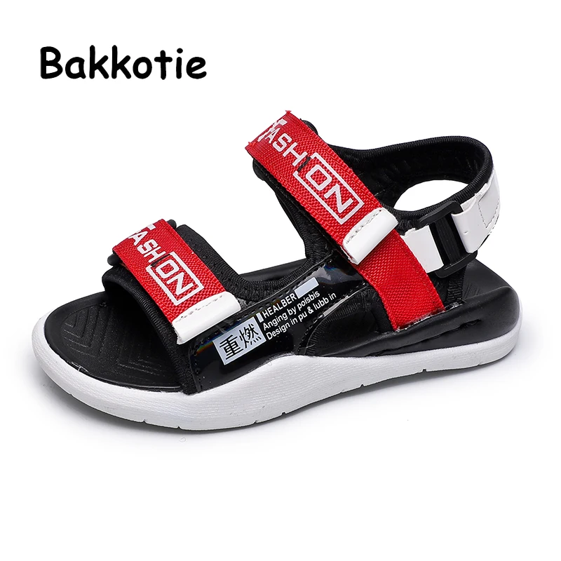 Bakkotie/2019 г. Новые Летние черные модные мягкие повседневные пляжные туфли для