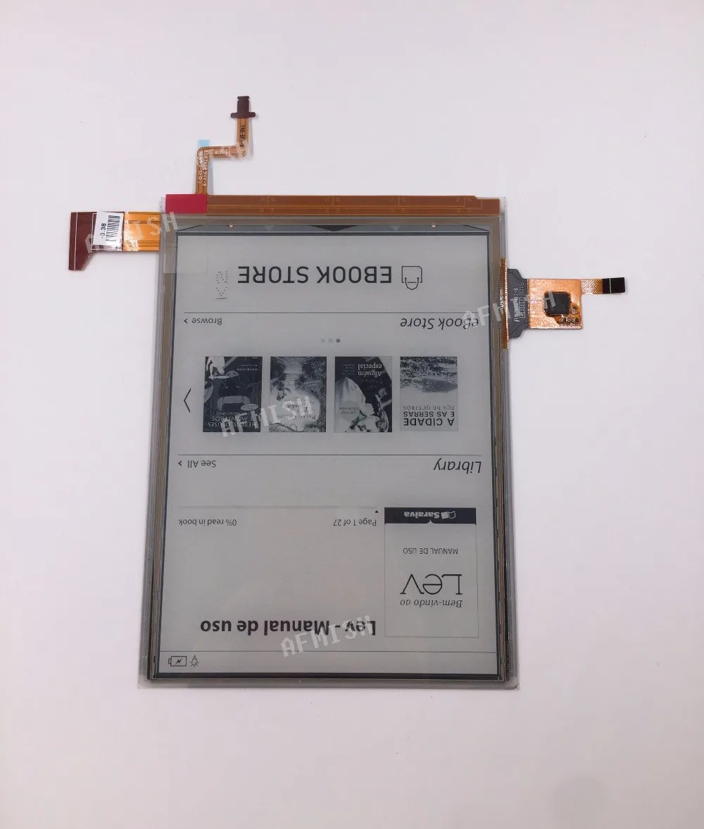 ED060XH7 " eink cta 2 ЖК-экран с подсветкой и сенсорным экраном для PocketBook touch Lux 3 PB626(2)-D-WW