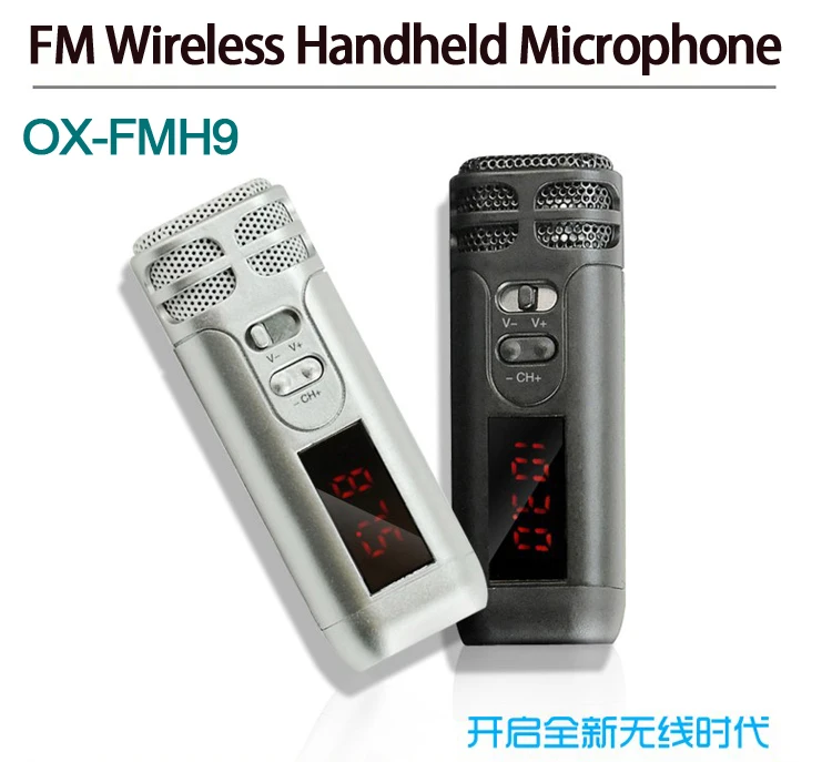 

oxlasers 2piece/LOT wireless handheld FM microphone for megaphone and bus tour guide conference teaching free shipping