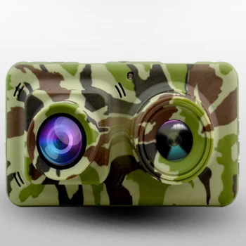 

1080P Dual Lens Camouflage Infrared Night Vision Camera with 4.5 inch LTPS TFT LCD HDMI G- Sensor & Motion Detection Supported