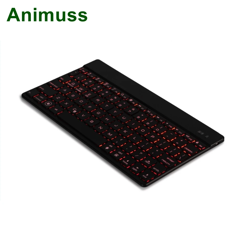 

Animuss LED Illuminated Backlit Wireless Bluetooth 3.0 Keyboard, Support iOS Android Windows