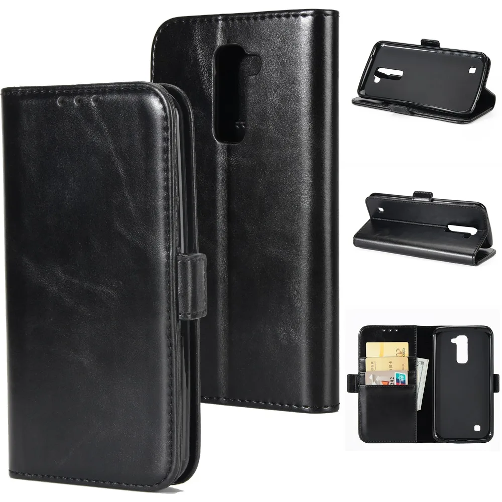 PU Leather Flip Phone Case For LG K4 K8 K10 2017 G6 X Power 2 Wallet Card Pocket Business Fashion Cute Cover Cases |