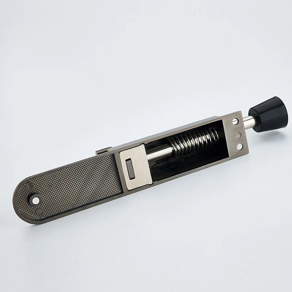 

Stainless Steel Telescopic Door Stopper Silver Spring Loaded Step-On Door Holder Door Stops For Household Hardware