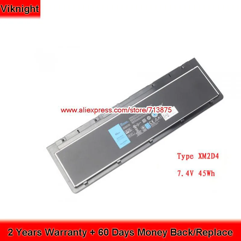 

Genuine High Quality 7.4V 45Wh 4 Cells Laptop Battery for Dell XM2D4 0P75V7